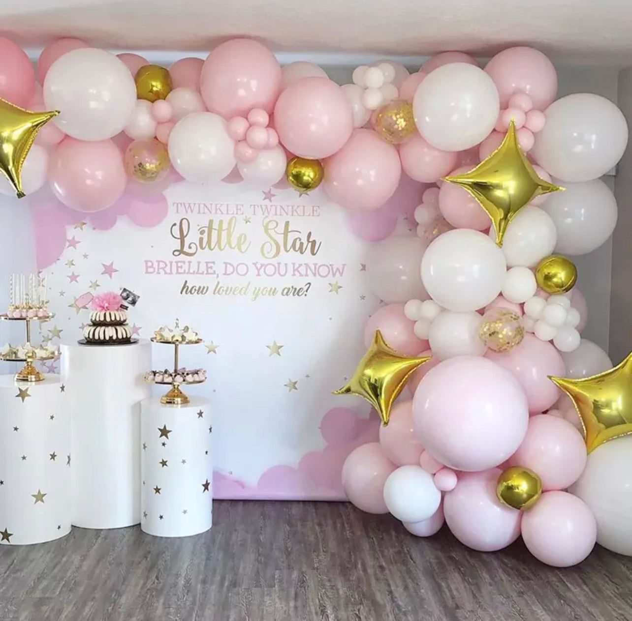 Twinkle twinkle little sales star balloon centerpieces